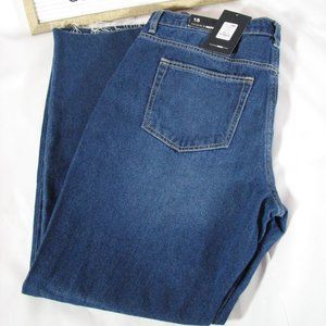 Fashionnova Caught Up High Rise Boyfriend Blue Jeans Women's Size 15 Plus Size